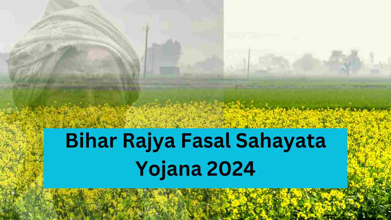 Bihar Rajya Fasal Sahayata Yojana 2024